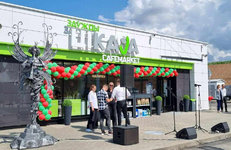 В Воложине открыта обновленная заправка 