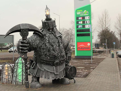 «ЖИВАЯ» ЗАПРАВКА В ГОРОДЕ ШАХТЕРОВ