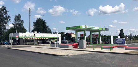 В обновленном фирменном стиле открыта АЗС № 62 РУП «Белоруснефть-Минскоблнефтепродукт» 