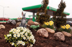 ЗЕЛЕНАЯ ЗОНА. На заправке должно быть красиво