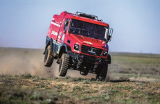 Грузовики «МАЗ-СПОРТавто» мчатся к победам на шинах от «Белшины»