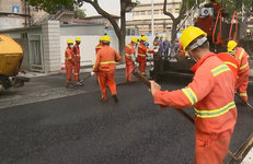 В Шанхае начали использовать экологически чистый асфальт