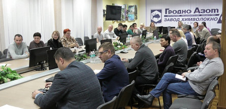 В ОАО «Гродно Азот» — новый профсоюзный лидер