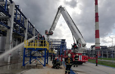 В ОАО «Нафтан» прошли учения МЧС