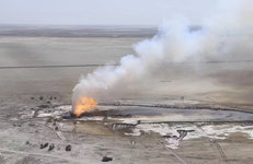 В Казахстане спустя полгода потушили пожар на нефтяном месторождении