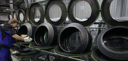 Российское производство легковых шин за семь месяцев упало на 23%