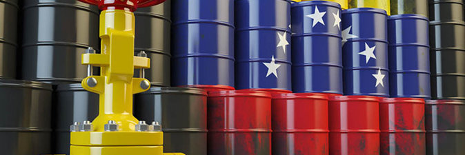 Экспорт нефти из Венесуэлы сократился на треть 