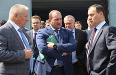 Премьер-министр Беларуси Роман Головченко посетил ОАО «Могилевхимволокно» и встретился с трудовым коллективом предприятия