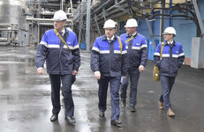 С рабочим визитом ОАО «Гродно Азот» посетил заместитель Премьер-министра Республики Беларусь Юрий Назаров