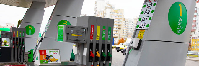 На всех заправках «Белоруснефть» реализуется зимнее топливо 