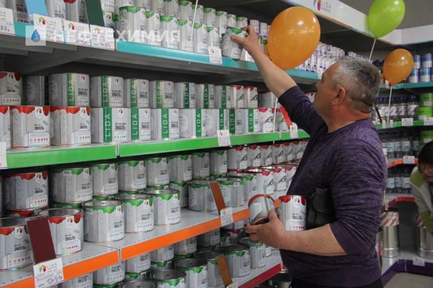 НОВЫЙ ФИРМЕННЫЙ МАГАЗИН ЛИДСКОЙ «ЛАКОКРАСКИ»: все оттенки яркого в одном месте