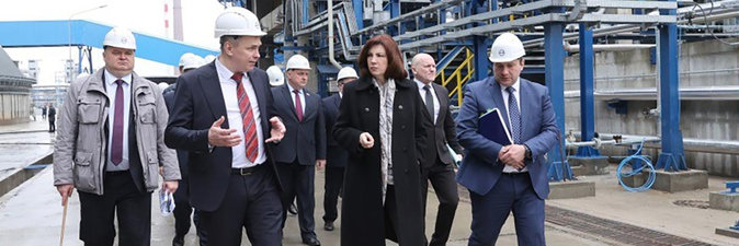 Наталья Кочанова посетила ОАО «Нафтан»