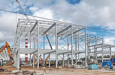 ВЫШЕ И ВЫШЕ. О ходе строительства цеха термохимобработанных электроизоляционных материалов для фольгированных диэлектриков ОАО «Полоцк-Стекловолокно»