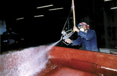 ИННОВАЦИОННЫЕ МАТЕРИАЛЫ «ПОЛОЦК-СТЕКЛОВОЛОКНО»: «sprayup» рассыпающегося ровинга