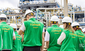 Студенты Санкт-Петербургского горного университета посетили «Нафтан»