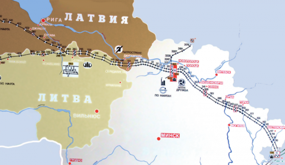 СПОРНАЯ НЕФТЬ: «Полоцктранснефть Дружба» отсудила у LatRosTrans компенсацию в размере почти 66,8 млн евро