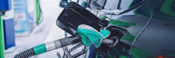 На АЗС начинает поступать зимнее дизельное топливо