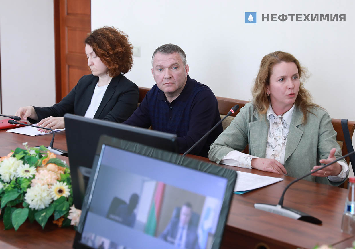 Заседание общественно-консультативного совета в концерне «Белнефтехим» 