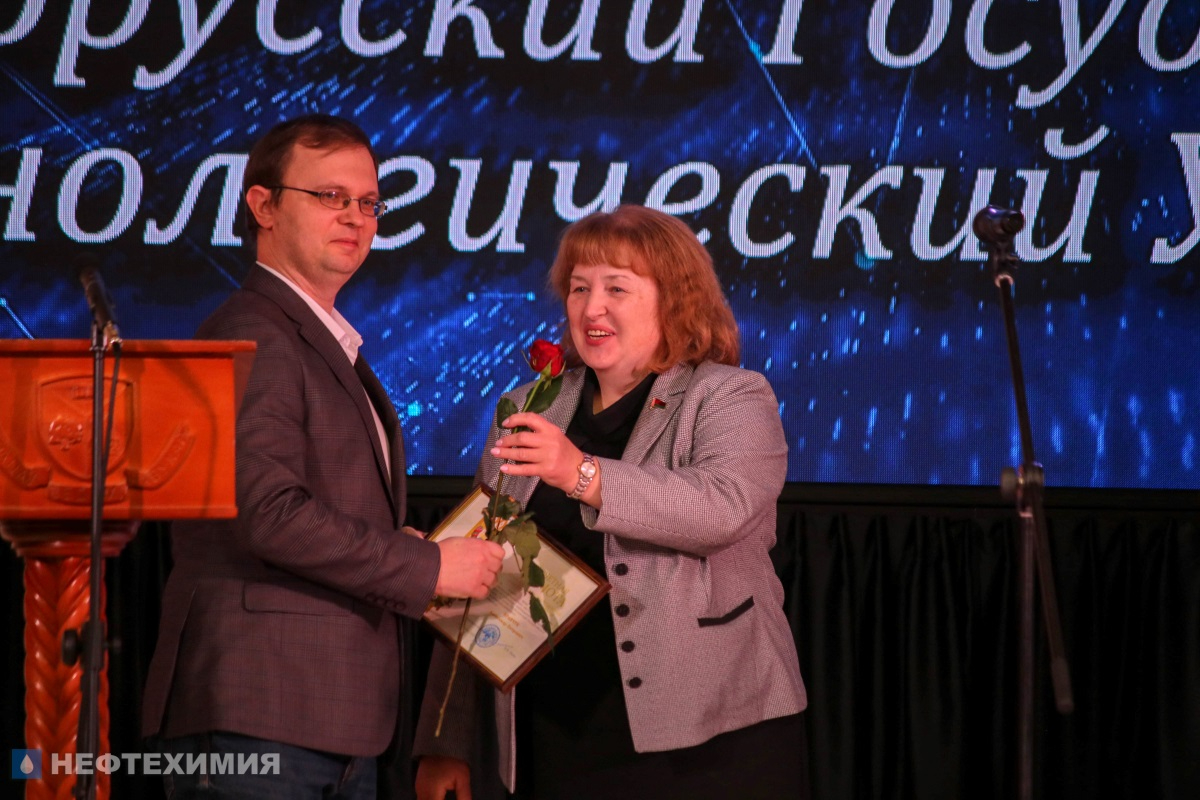 Нефтехимики поздравили БГТУ с 95-летием