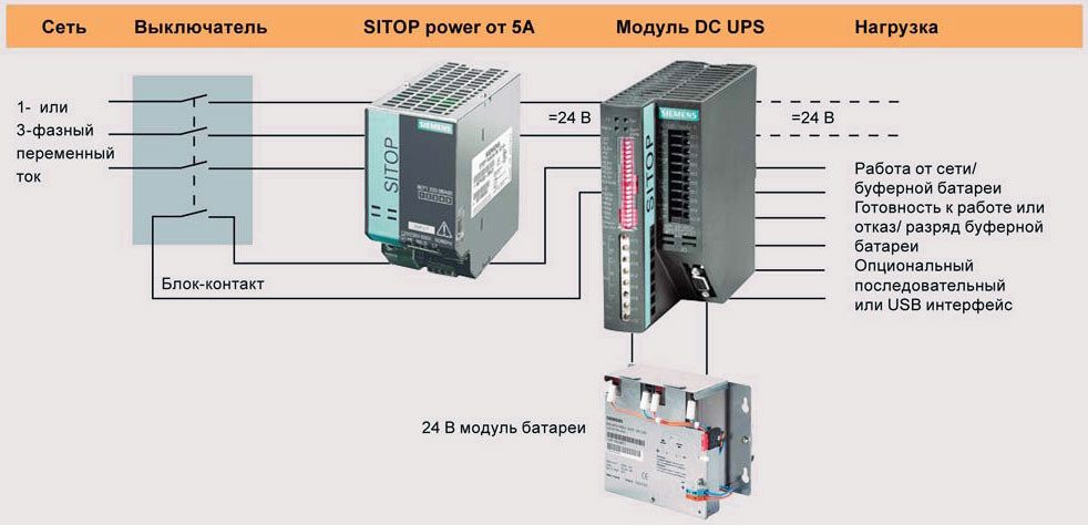 Схема_Siemens_sitop_dc_ups