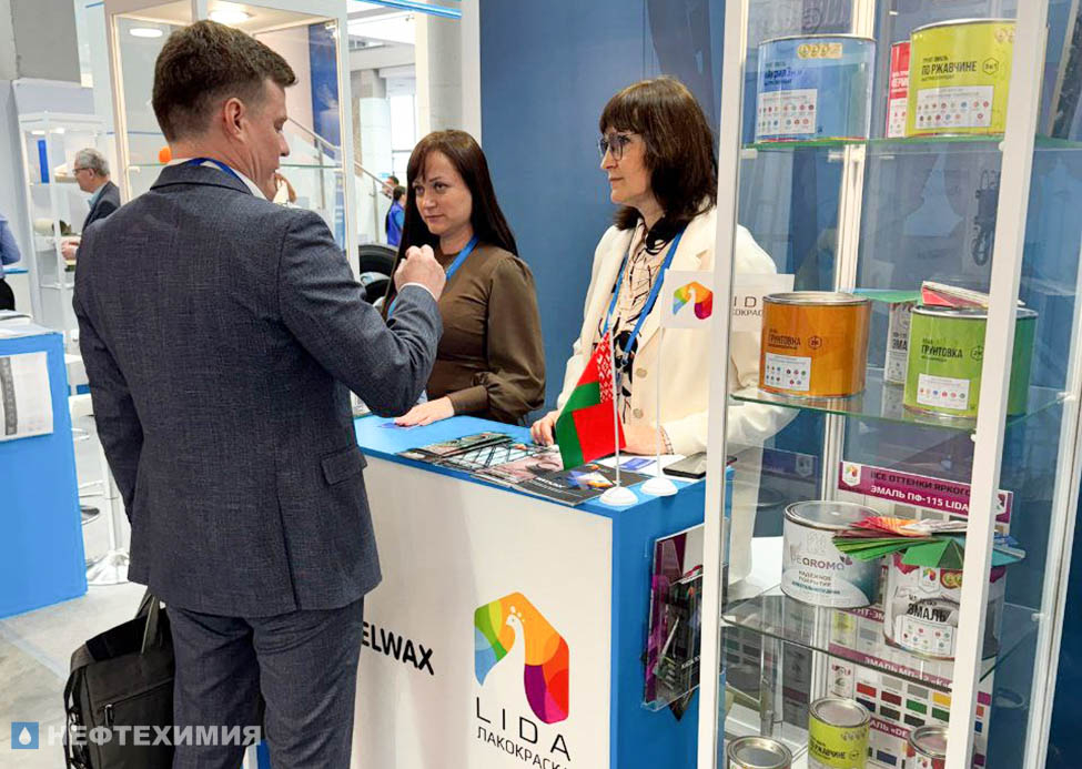 Белорусская нефтехимия представлена на выставке «Химия — 2025» в Москве