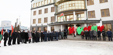 Участники автопробега прибыли в Мозырь 