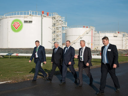 Председатель концерна «Белнефтехим» Андрей Рыбаков посетил «Минскоблнефтепродукт» 