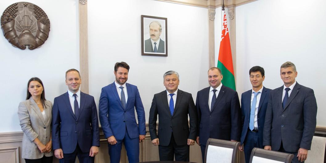 Рабочая встреча Андрея Рыбакова и Арзыбека Кожошева 