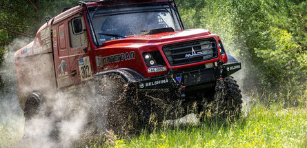 На шинах от «Белшины» команда «МАЗ-СПОРТавто» лидировала на пятом этапе ралли «Шелковый путь»