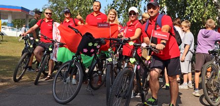 Шинники приняли участие в велокарнавале