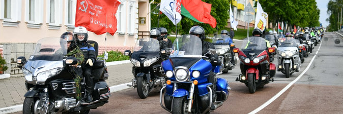 Маршрут автомотопробега нефтепроводчиков Беларуси и России пролегал по дорогам памяти 