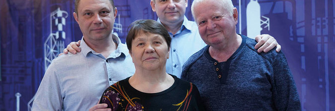 Рабочий стаж династии нефтепереработчиков Мишковых — 115 лет