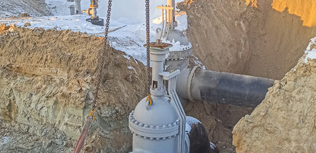 ОАО «Гомельтранснефть Дружба» заменило участок трубопровода