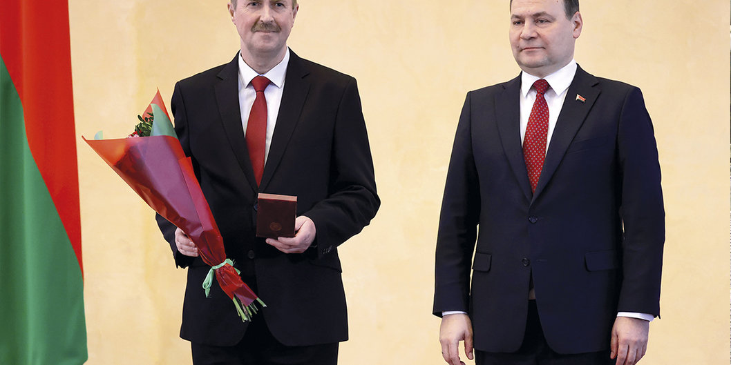 Медали «За трудовые заслуги» удостоен слесарь-ремонтник из «Гродно Азот»