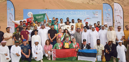 Мозырские нефтепереработчики — призеры Чемпионата по точности приземления на парапланах в ОАЭ