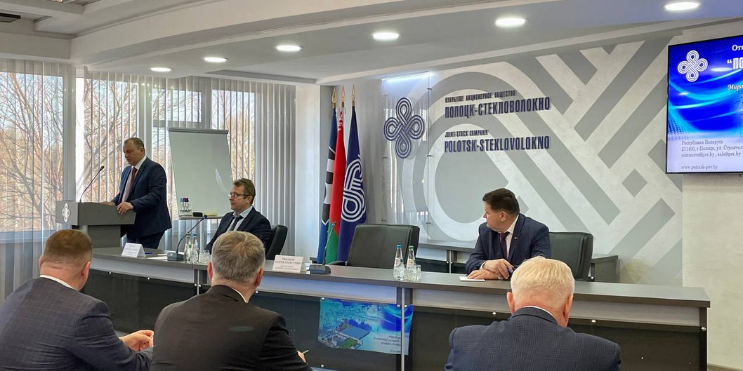 Андрей Рыбаков посетил ОАО «Полоцк-Стекловолокно»