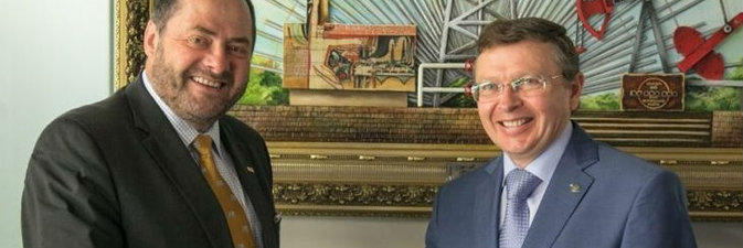 Президент SPE Дарси Спейди в Беларуси