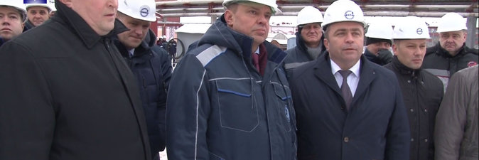 Заместитель премьер-министра Беларуси Игорь Ляшенко посетил ОАО 