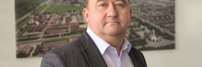 Директор завода «Полимир» Виталий Руткевич работает в военной и гражданской химии более сорока лет