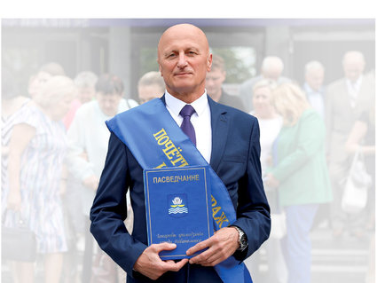 Николай Юшкевич — Почетный гражданин Новополоцка