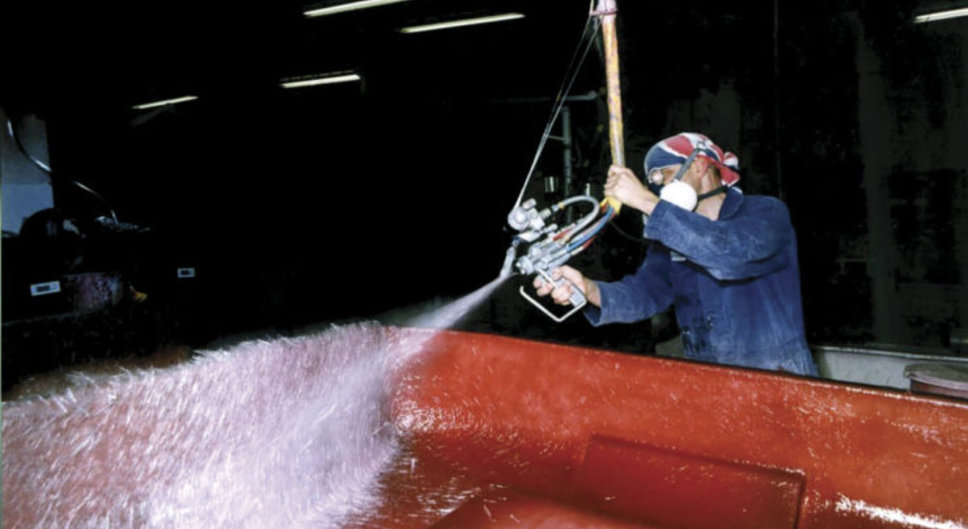 ИННОВАЦИОННЫЕ МАТЕРИАЛЫ «ПОЛОЦК-СТЕКЛОВОЛОКНО»: «sprayup» рассыпающегося ровинга