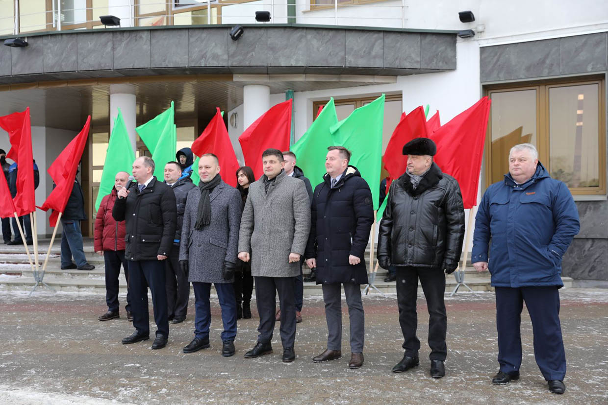 Участники автопробега прибыли в Мозырь 