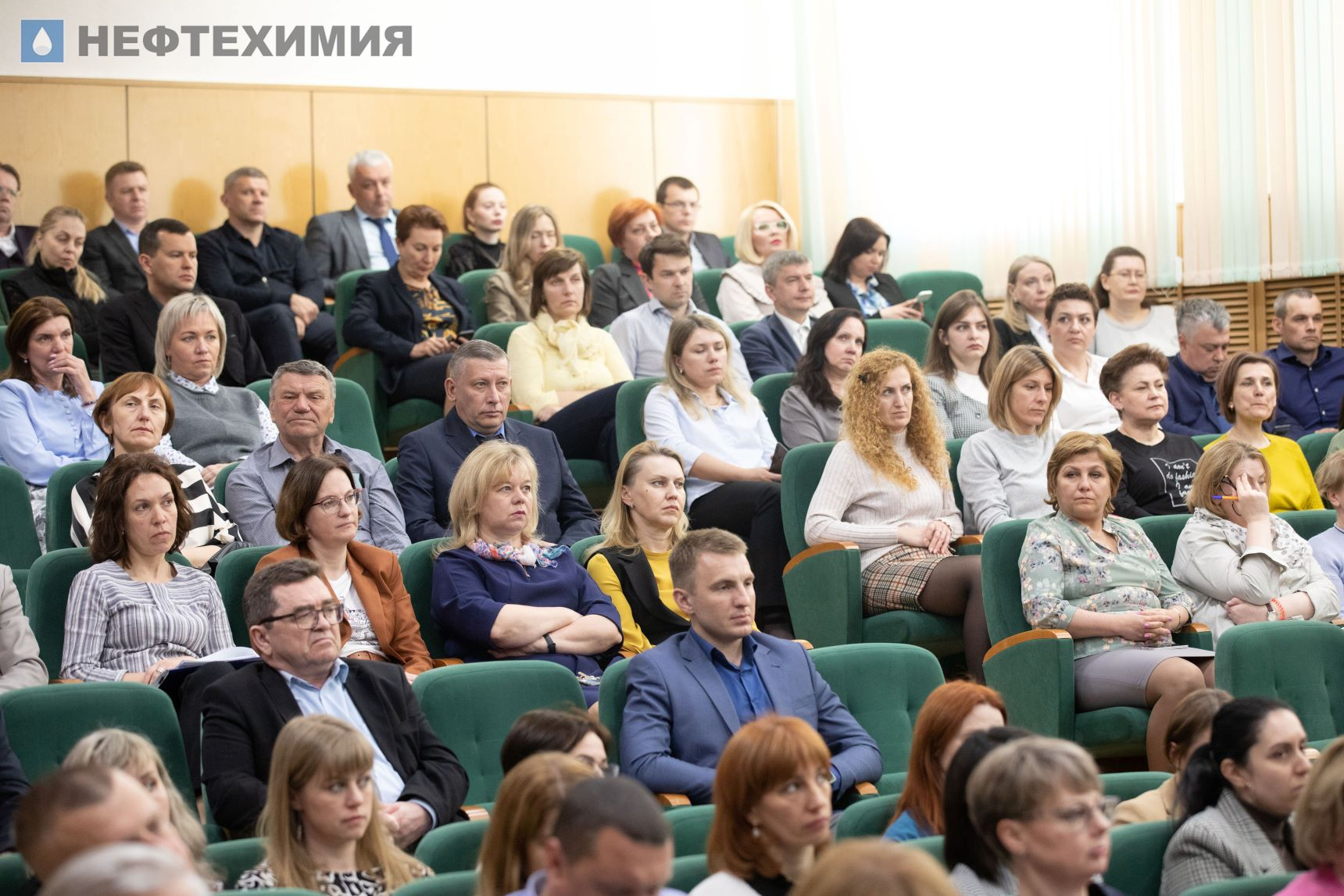 В концерне «Белнефтехим» прошла встреча с Татьяной Колядко — главой администрации Московского района Минска