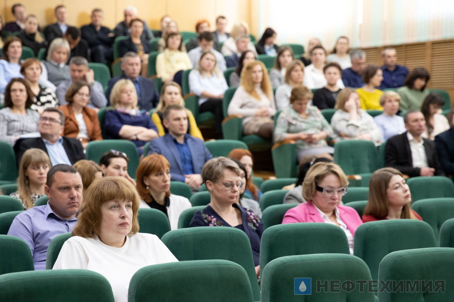 В концерне «Белнефтехим» прошла встреча с Татьяной Колядко — главой администрации Московского района Минска