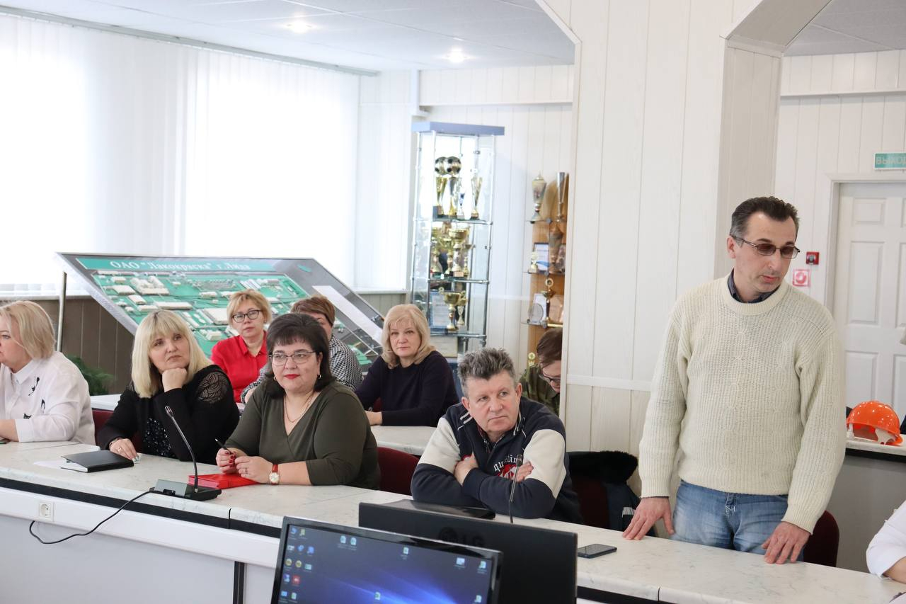 Андрей Рыбаков посетил ОАО «Лакокраска»