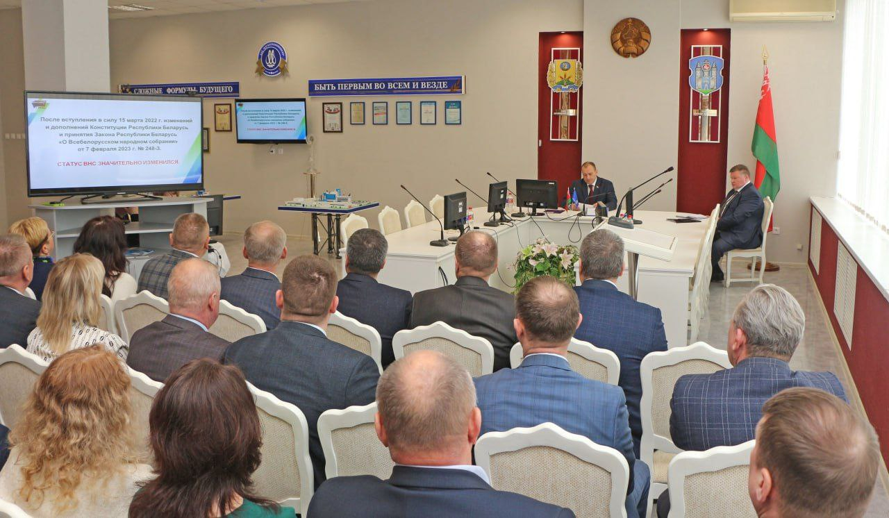 Андрей Рыбаков посетил ОАО «Могилевхимволокно»