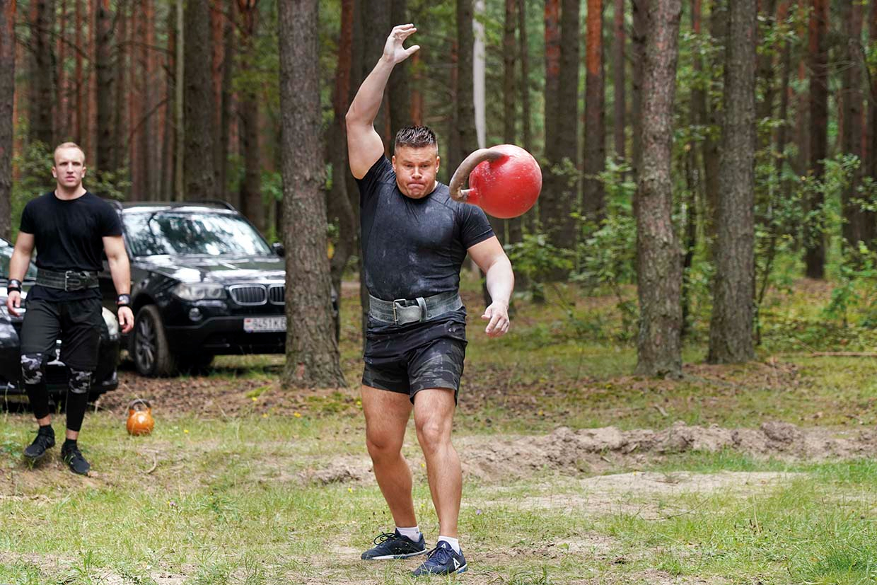 Сергей Колосовский. Подъем валунов