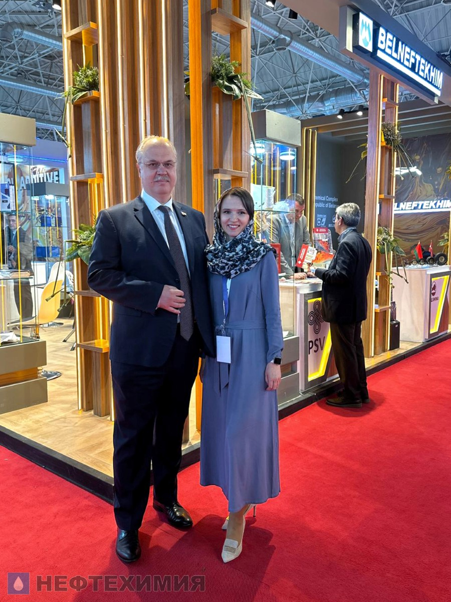 Белорусская нефтехимия представлена в Тегеране на выставке Iran Oil Show — 2025