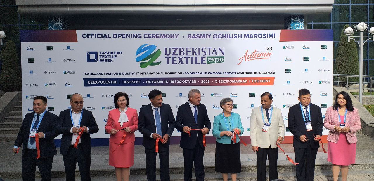 Продукция белорусской нефтехимии демонстрируется в Ташкенте на выставке UzTextileExpo Autumn — 2023